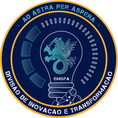 distintivo da divisão de inovação e transformação